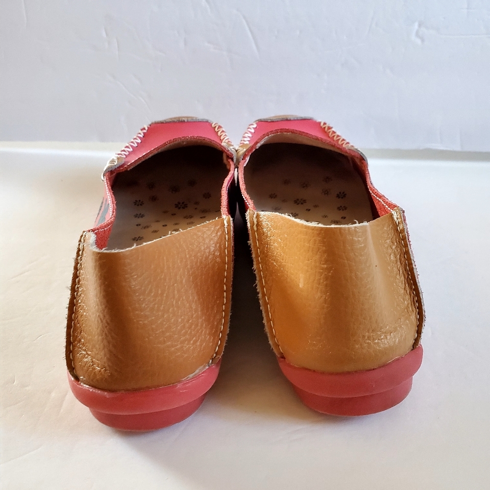 Colorful Floral Women's Loafers Size EU 39 US 8.5-9 - Picture 4 of 8